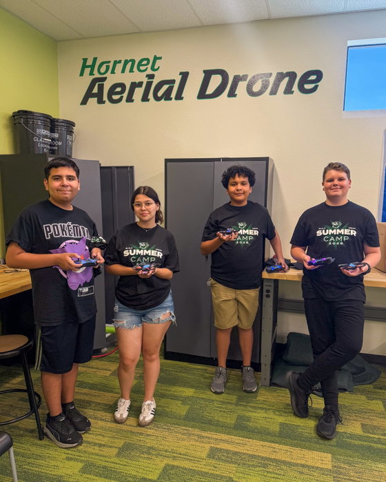 Highland Prep West on Instagram: Can you hear the buzz? 🐝

Our Hornets are exploring the exciting world of aerial drones through han