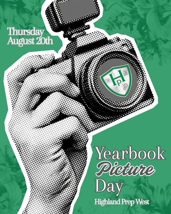 Highland Prep West on Instagram: 📸 Picture Day is coming!

Mark your calendars for Thursday, August 20th and get ready for Picture D