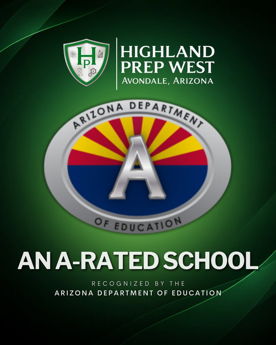 Highland Prep West on Instagram: 🏆 Highland Prep West is an A-Rated School! 🅰️

We’re proud to be recognized by the Arizona Departm