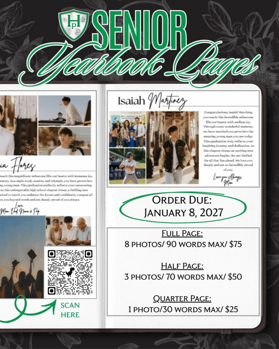 Highland Prep West on Instagram: 🎓 Highland Prep West seniors, it’s time to make your mark in the yearbook!

Celebrate your senior y