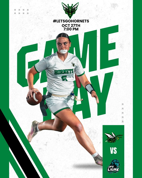 Highland Prep West on Instagram: TOMORROW NIGHT! 🏈🐝 Hornets flag football takes on St. John Paul II on Tuesday, October 27, with ki