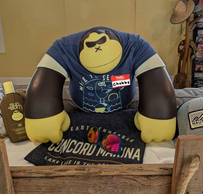 Meet Chubbs the Marina monkey.
Keep an eye out for Chubbs this summer around the Marina.
Tip: he loves taking pictures with tenants