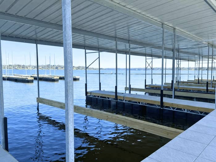 The progress continues at Blue Turtle Bay Marina!

The new AA Dock is starting to take shape, with roof structures now in place as the build comes together on 70 brand-new wet slips, each equipped with water and electric hookups for easy access and added convenience.

More updates coming soon as we get closer to welcoming more boats to the marina. Visit the link in our bio for more information! ⛵