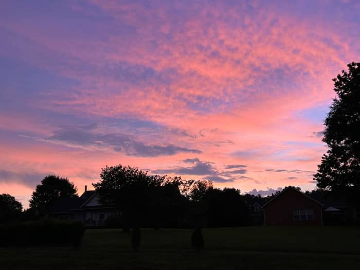 Beautiful Tennessee sunset!