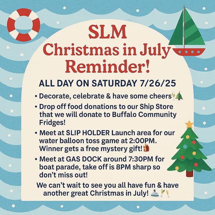 Get ready to celebrate Christmas in July with Sun Life Marina🎄⛴️☃️
We can’t wait to see you there & spread some cheer!