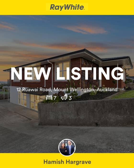 🛌 7 🛀 3
📍 12 Ruawai Road, Mount Wellington, Auckland

My latest listing on RateMyAgent.
Individua