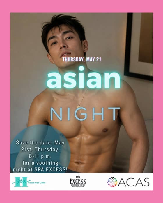 We're excited to see you all there! You can get 50% off lockers. Book your calendar!🏳️🌈 Night at @spaxsto! Get ready for a fun and exciting evening! Come to relax, meet new guys, and have some fun. Our #volunteer team will be there to create a welcoming and friendly environment.