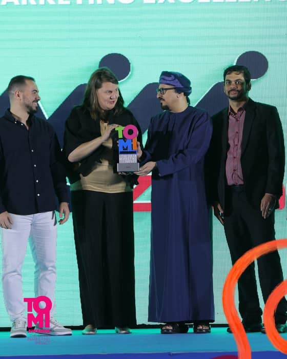 Throwback to the TOMI 2024 Gala Night — an unforgettable evening of talent, creativity and celebration! 🌟
We’re gearing up for an even more exciting edition in 2025 — don’t miss your chance to be part of Oman’s biggest marketing celebration. Reserve your seats now! 🎉

📅10th December, 2025 
📍Crowne Plaza, Qurm 

For bookings and inquiries:
anand@mmg.om | +968 99219268
kalpesh@mmg.om | +968 95511335
hanaa@mmg.om | +968 9115 5585
neha@mmg.om | +968 77188254