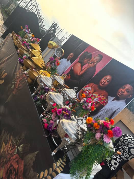 Thanks Michelle Frimpong for choosing us

 


EMYRIES KITCHEN !!! 

Do you have an upcoming event but don’t know where to find a Catering Service that offers an Affordable Catering Package???

Worry no more!

EMYRIES KITCHEN offers Budget -Friendly Catering Service, Food Trays, and Packs 

🍽️🍽️🍽️

So Message us to BOOK YOUR ORDER 

Contact: 0244161104