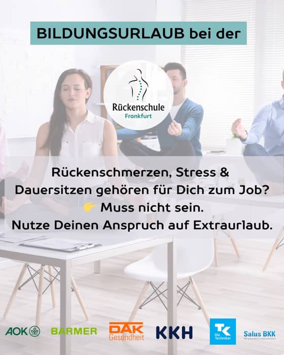 Rückenschmerzen, Stress & Dauersitzen gehören für Dich zum Job?
👉 Muss nicht sein.

Mit unsere