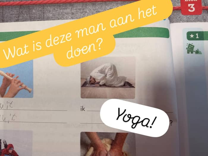 De maandagochtend na de herfstvakantie direct gestart met een grote lach!