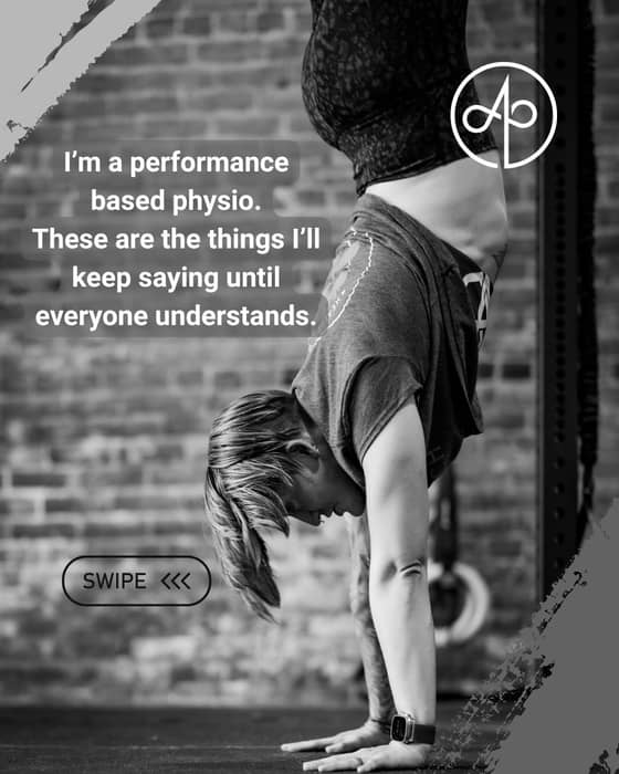 I’m a performance based physical therapist and these are things I want everyone to understand.

These may be obvious and boring, but they’re true and powerful.

Performance and longevity aren’t built on hacks. They’re built on:

✔️ Progressive overload
✔️ Strategic recovery
✔️ Adequate sleep
✔️ Proper Fueling
✔️ Load management
✔️ Commitment to long-term work

There are no quick fixes. Follow the plan. Stay consistent. Build Resilience.

Tag and share with someone who needs the reminder 💪🏼✨