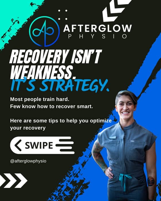 Everyone loves to train hard. Few know how to recover well.

Recovery is where progress happens.

Your body adapts to the work you recover from, not just the work you do.

💤 Prioritize sleep
🍽️ Fuel well
🏋️‍♀️ Deload and cross-train

Smart training includes rest because recovery is what keeps you in the game long term.