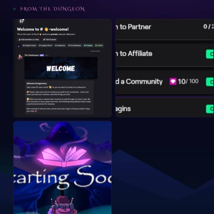 You can now keep up to date on all live Instagram posts from the dungeoneers website.

Https://dungeoneers.co.uk

Don't forget to 