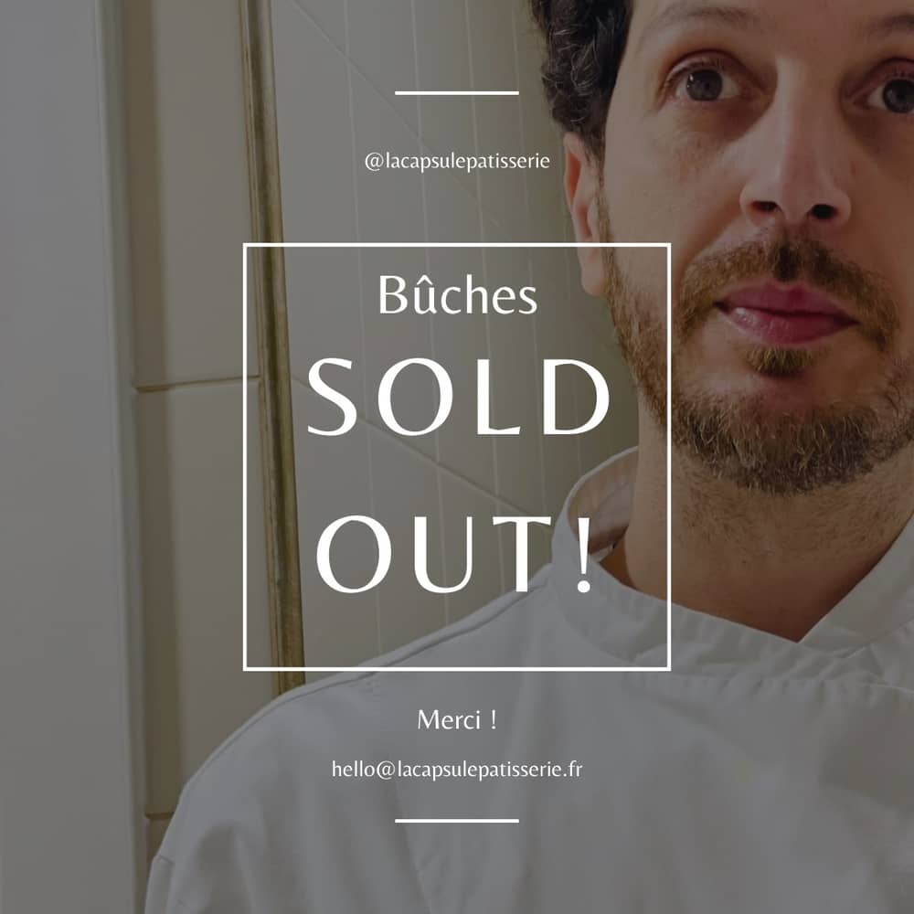 ✨ Les réservations sont désormais closes.

Les créations de La Capsule Pâtisserie ont trouvé leur place sur vos tables pour les fêtes.

Merci pour cet accueil d’exception et pour votre confiance ❤️✨