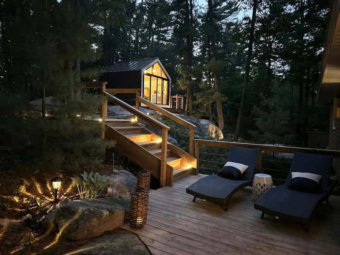 It's Friday and this looks like the PERFECT Bunkie set up for a weekend retreat 🤩 There's robes and everything! ... Start the car! 🚗 

Inspo note: This is a gorgeous example of a client who chose to furnish the Bunkie themselves as opposed to opting for built ins and it looks ahmazing! ⭐ ⭐ ⭐ ⭐ ⭐

#FridayFeels #WeekendGetaway #BunkieLife #RetreatVibes #HomeAwayFromHome #CozyEscape #BunkieRetreat #NatureEscape #RelaxationStation