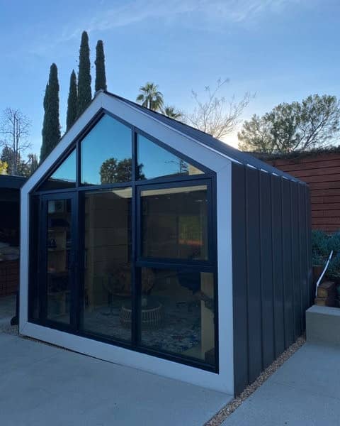 Bunkie = The Ultimate Triple Threat ✨ 

✅ Multi-Functional/Sustainably-Minded/All-Season

✅ Pool House/Guest Suite/Office

✅ Iconic design that works in so many settings! 😍 

How would you purpose your Bunkie?

#BackyardBunkie #PreFabKits #DIY #SustainableDesign
#TripleThreat #MultiPurpose  #HomeOfficeIdeas #GuestHouseInspiration #AllSeasonComfort
