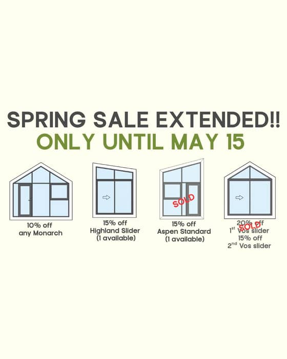 Spring is definitely here in Southern Ontario even though it has taken it's sweet sweet time.

We recognize that many of you need more time to coordinate trades, review site conditions and plan for a full 4 season Bunkie build....it's a process. Soooo we've extended the spring sale for another month on what we have available.

It's still a really good time to get planning for your #2026yearofthebunkie project! Ask us anything about it, we're happy to help.

#SpringSale #SouthernOntario #BunkieBuild #HomeImprovement #ProjectPlanning #SeasonalChanges #OutdoorLiving