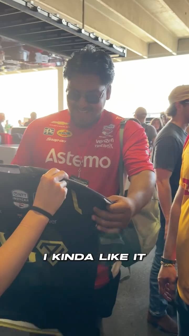 An Instagram post for INDY NXT