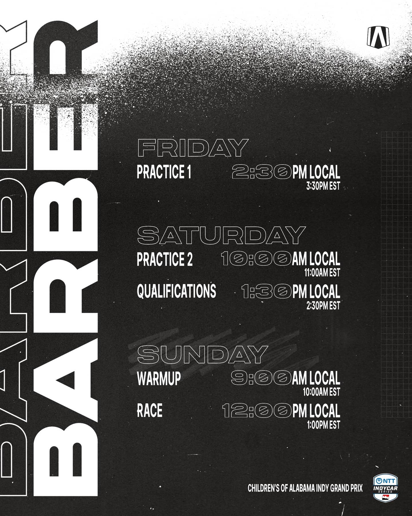 An Instagram post for INDYCAR