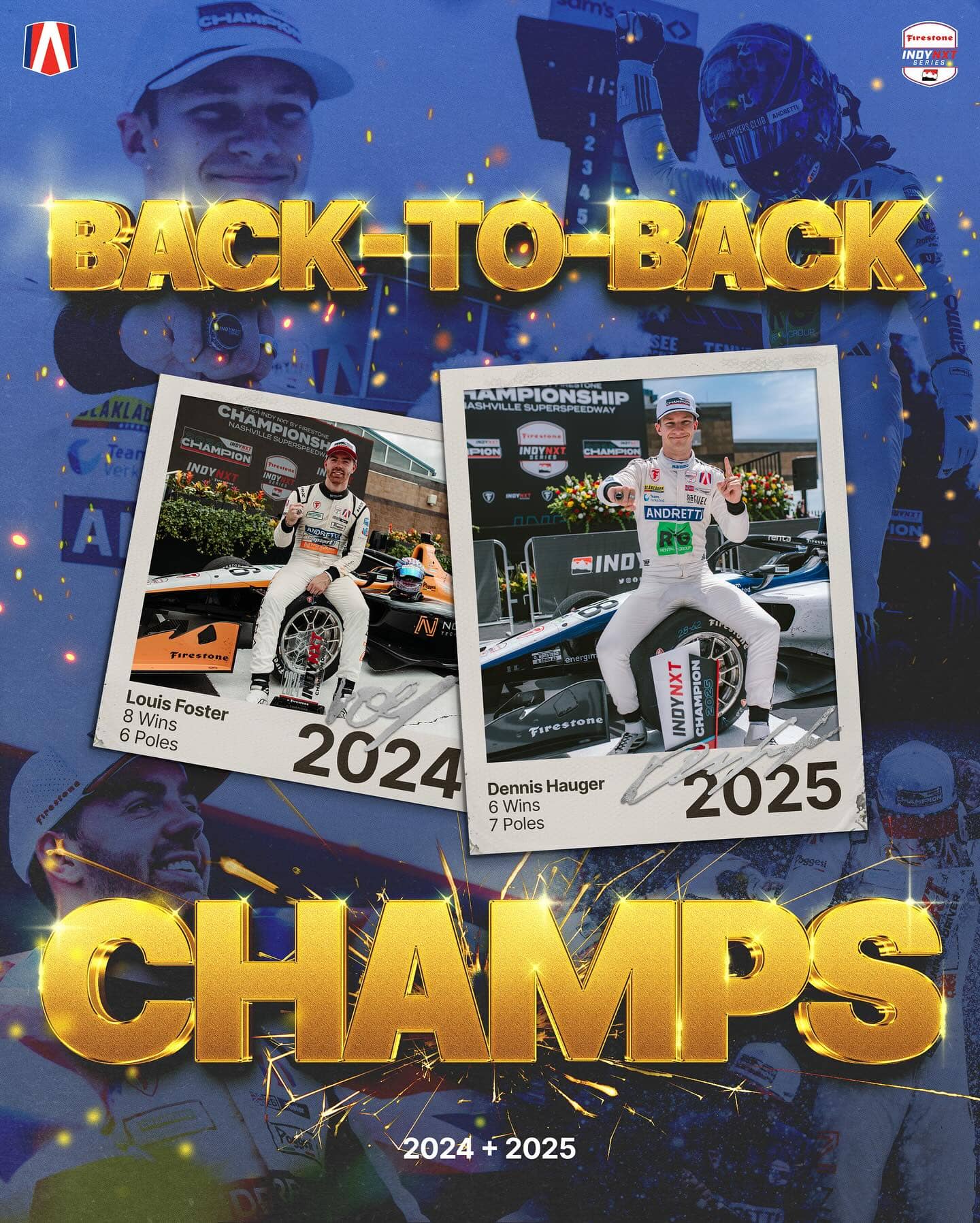 An Instagram post for INDYCAR