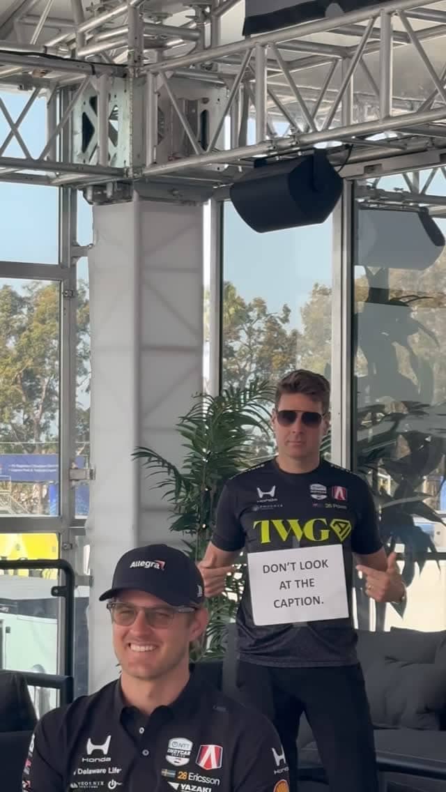 An Instagram post for INDYCAR