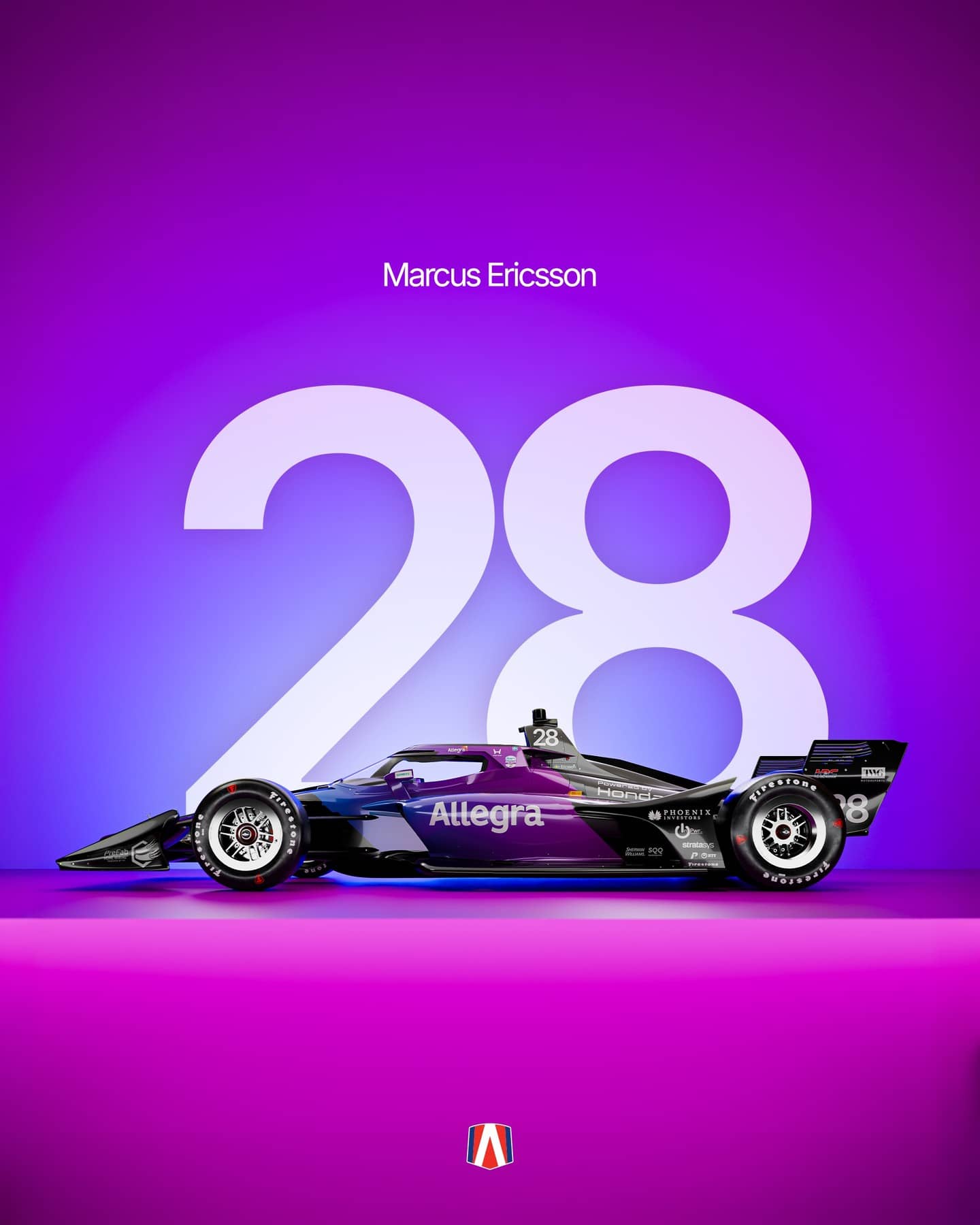 An Instagram post for INDYCAR