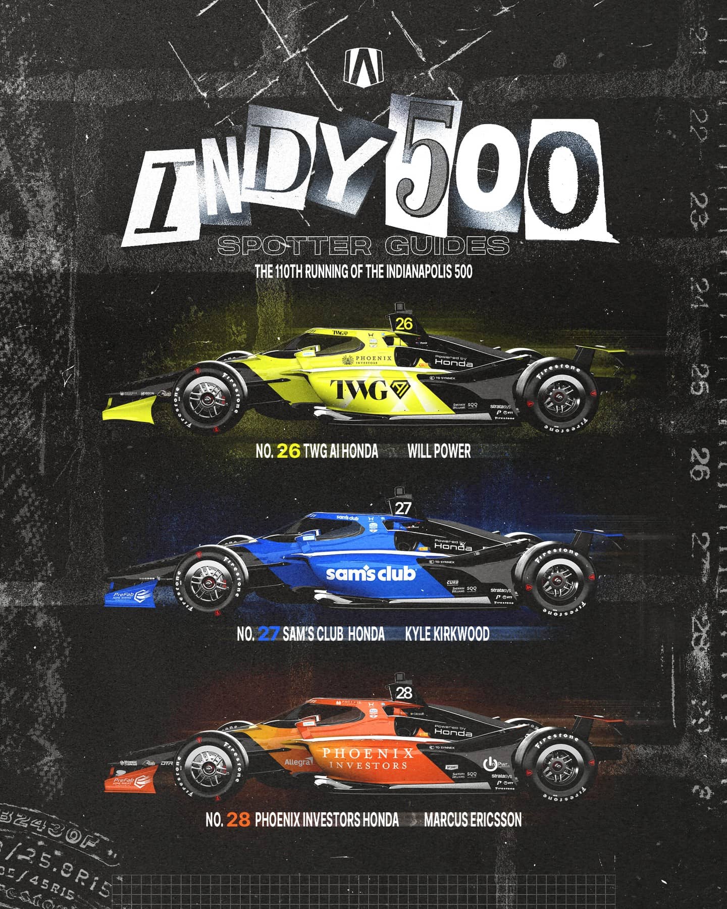An Instagram post for INDYCAR
