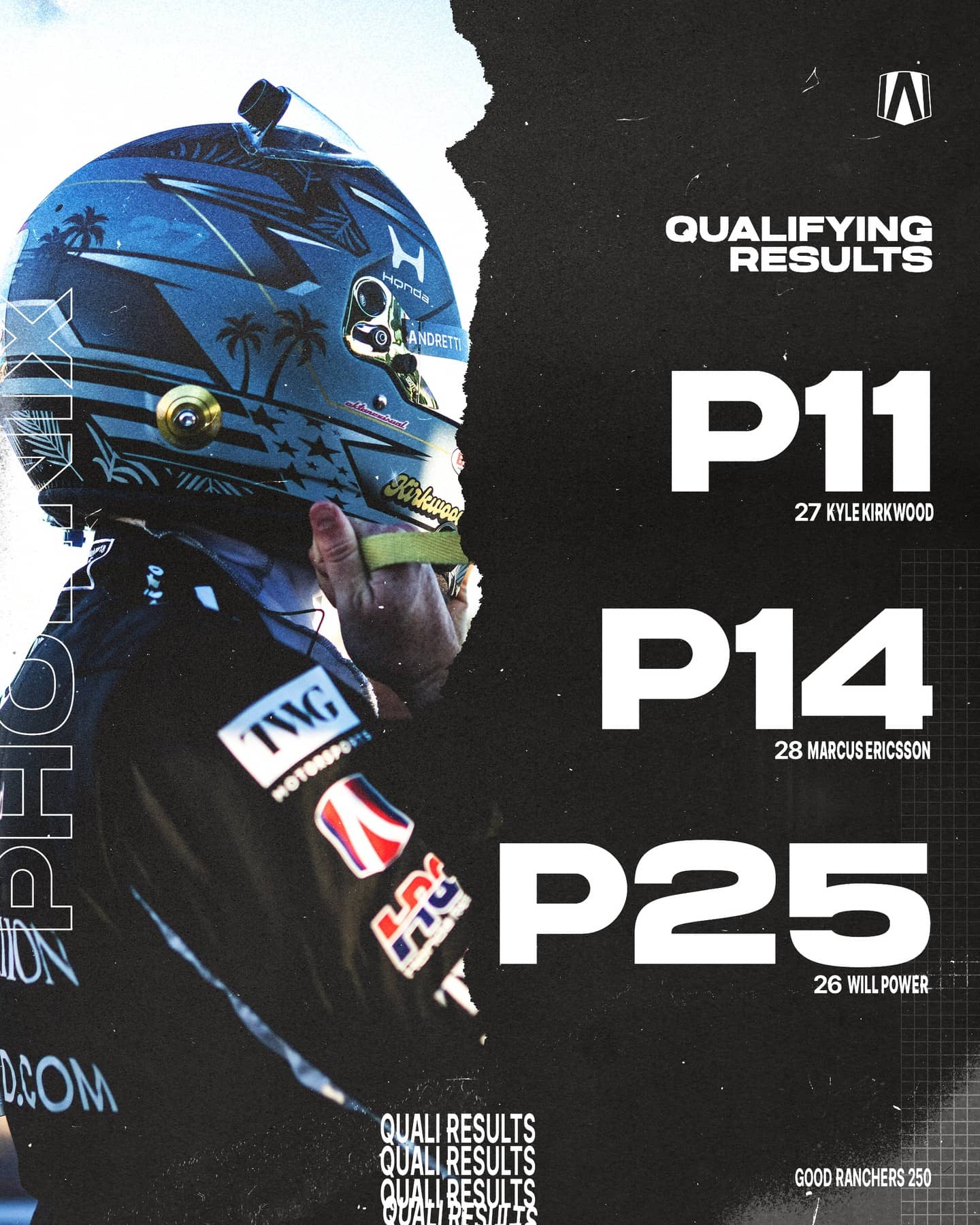 An Instagram post for INDYCAR