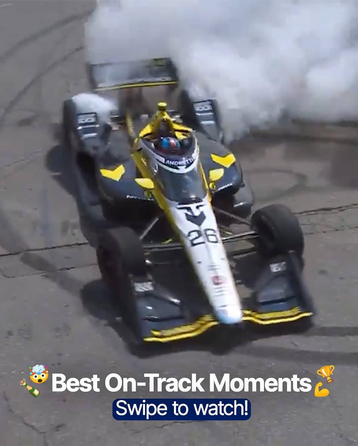 An Instagram post for INDYCAR
