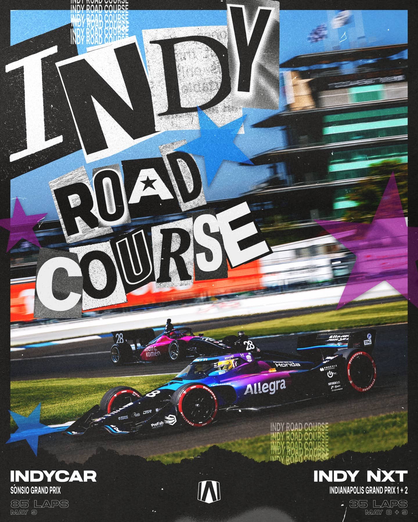 An Instagram post for INDYCAR