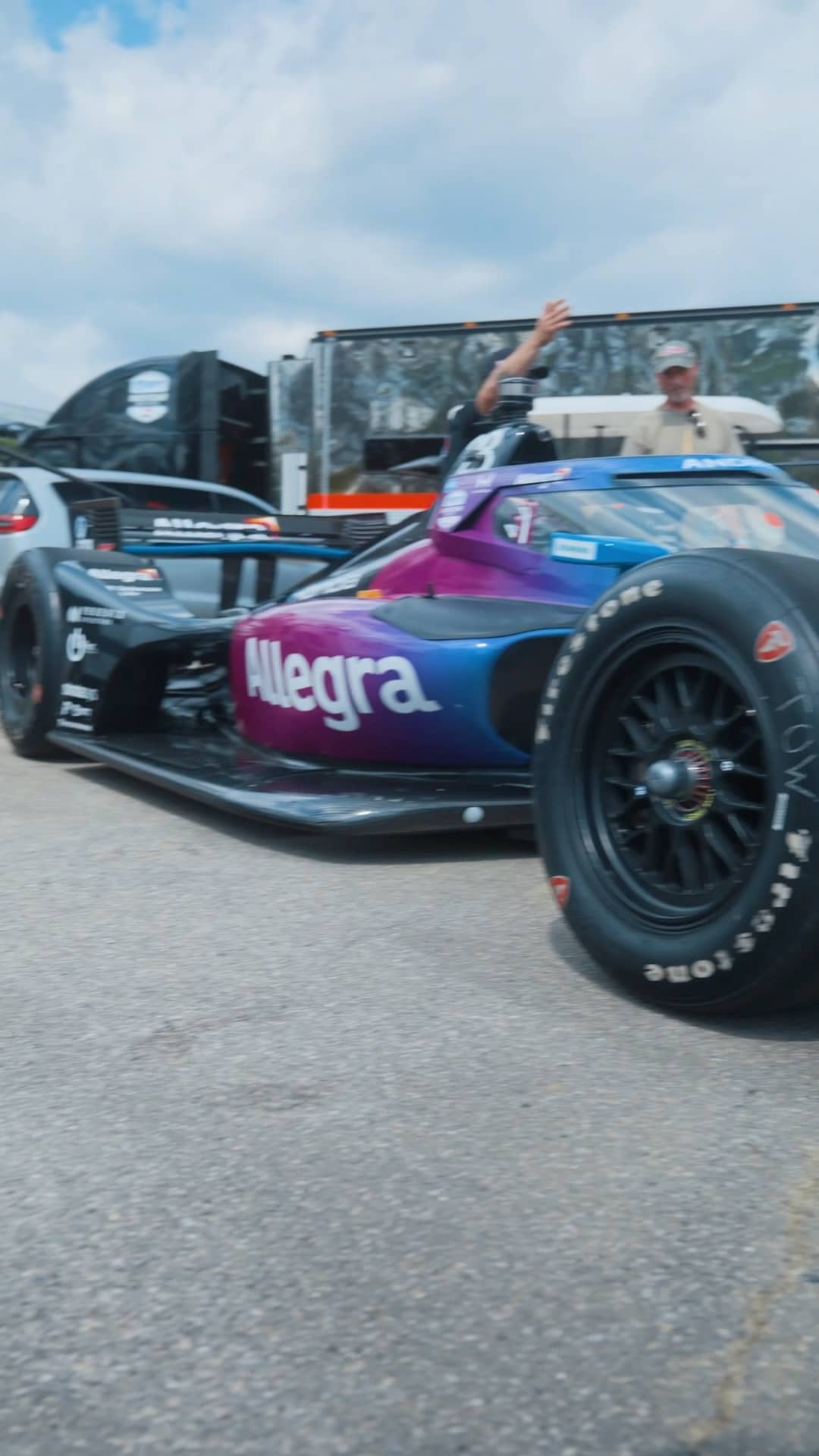 An Instagram post for INDYCAR