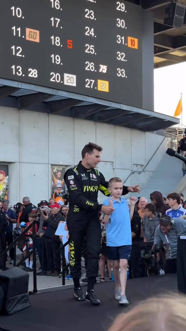 An Instagram post for INDYCAR