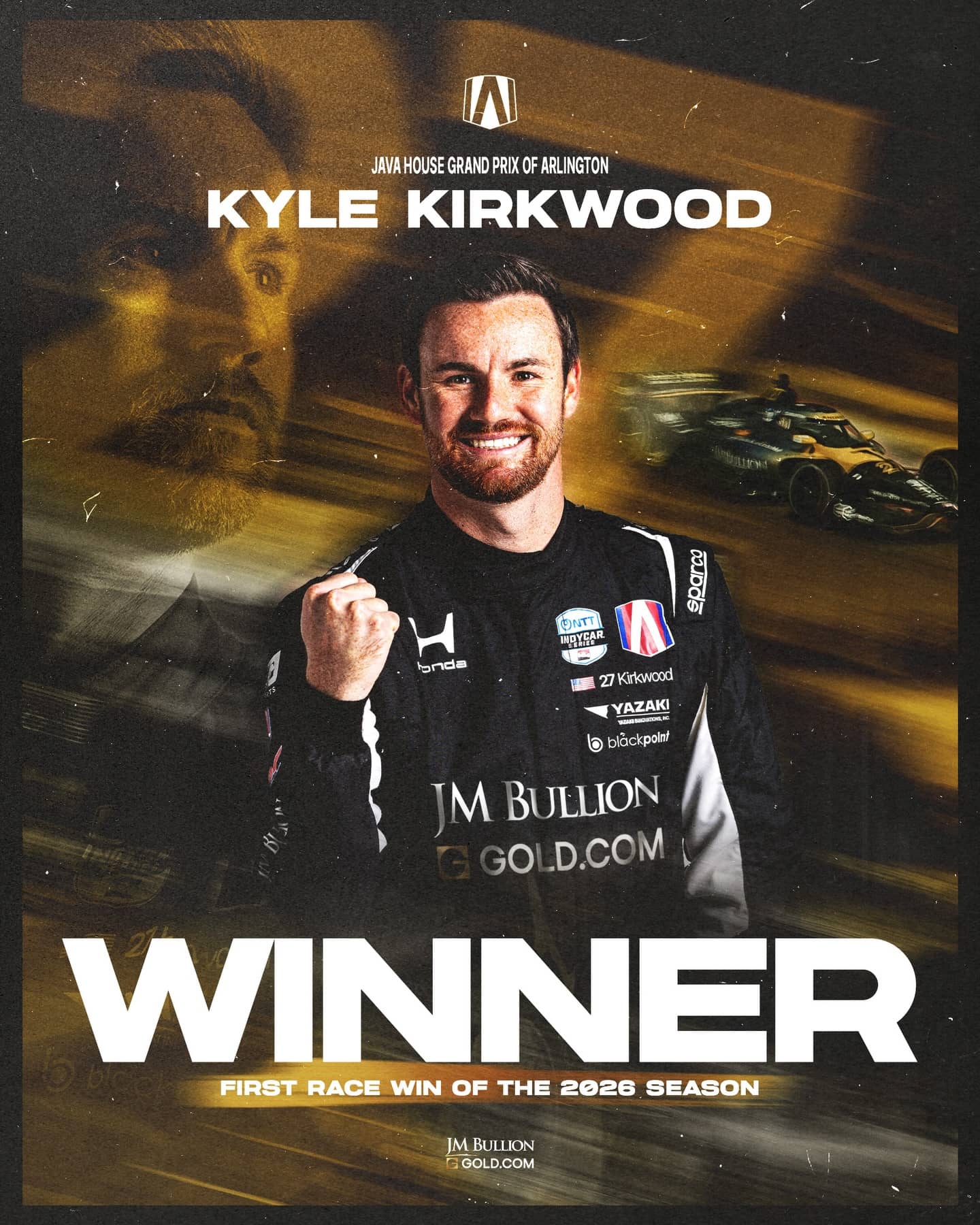 An Instagram post for INDYCAR