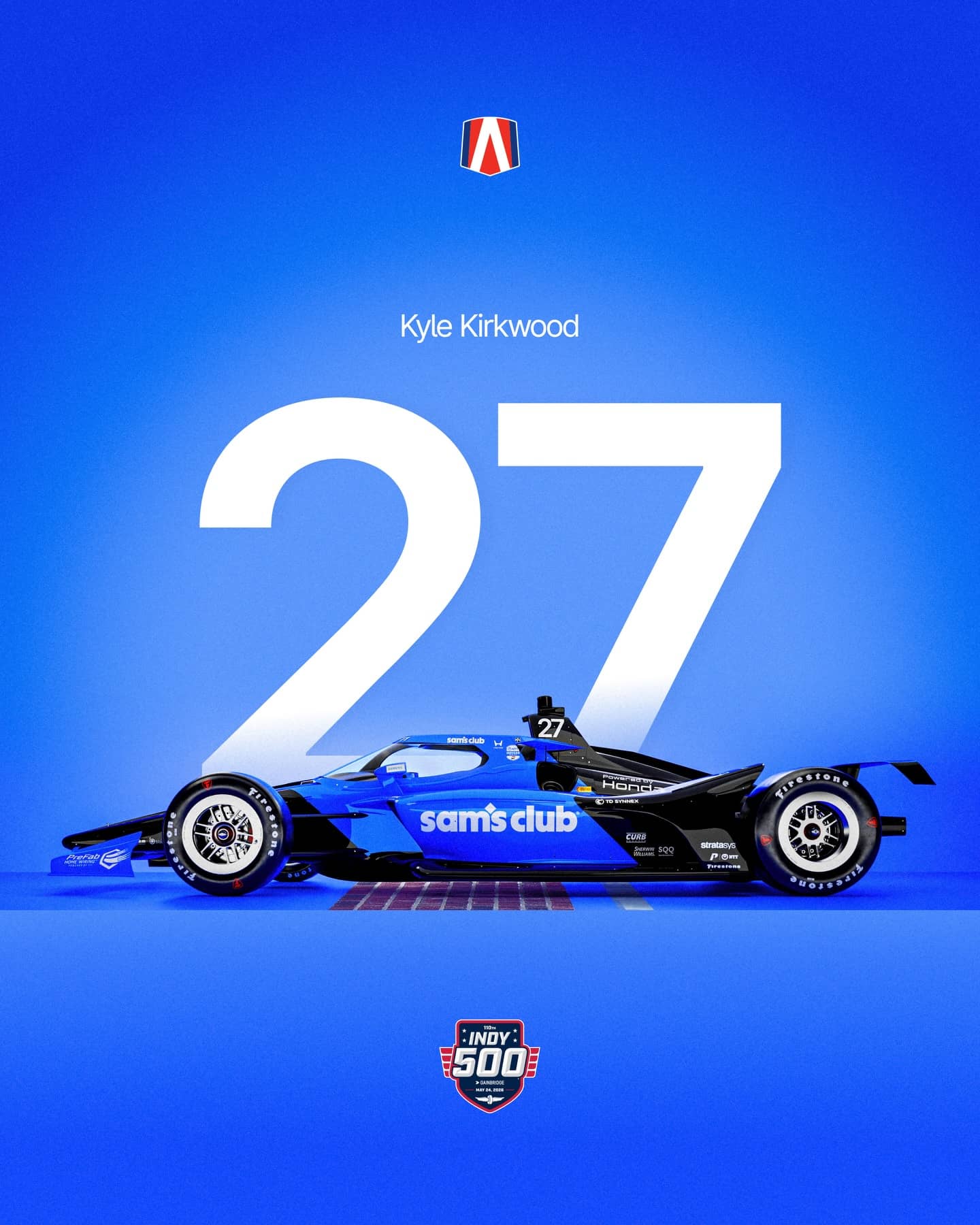 An Instagram post for INDYCAR