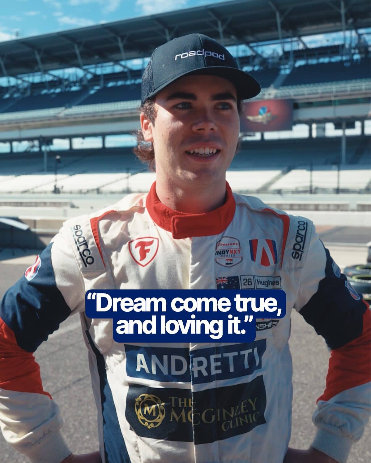 An Instagram post for INDYCAR