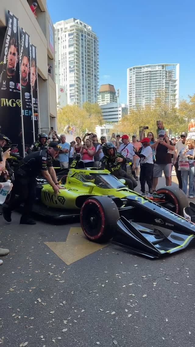 An Instagram post for INDYCAR