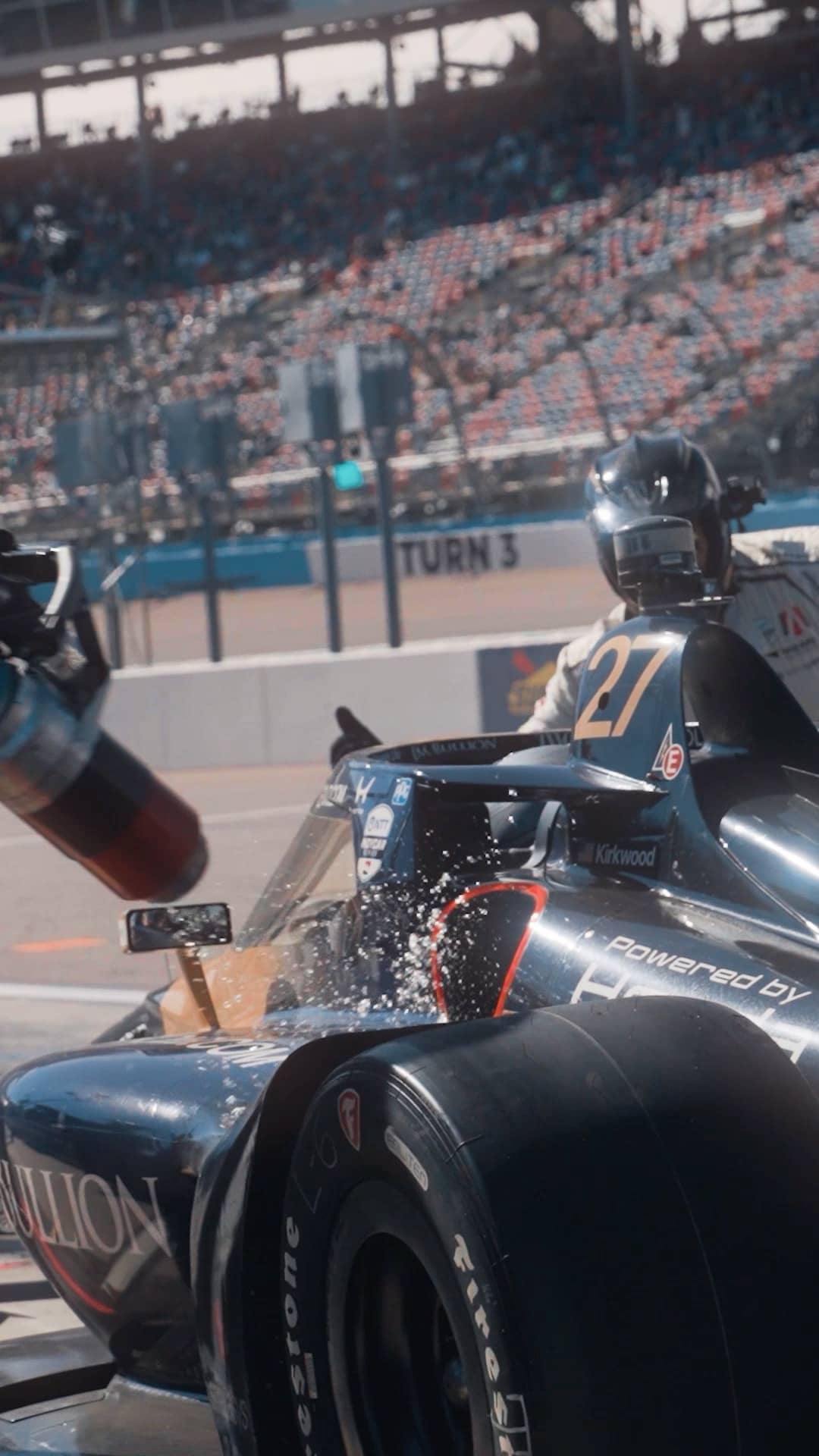 An Instagram post for INDY NXT