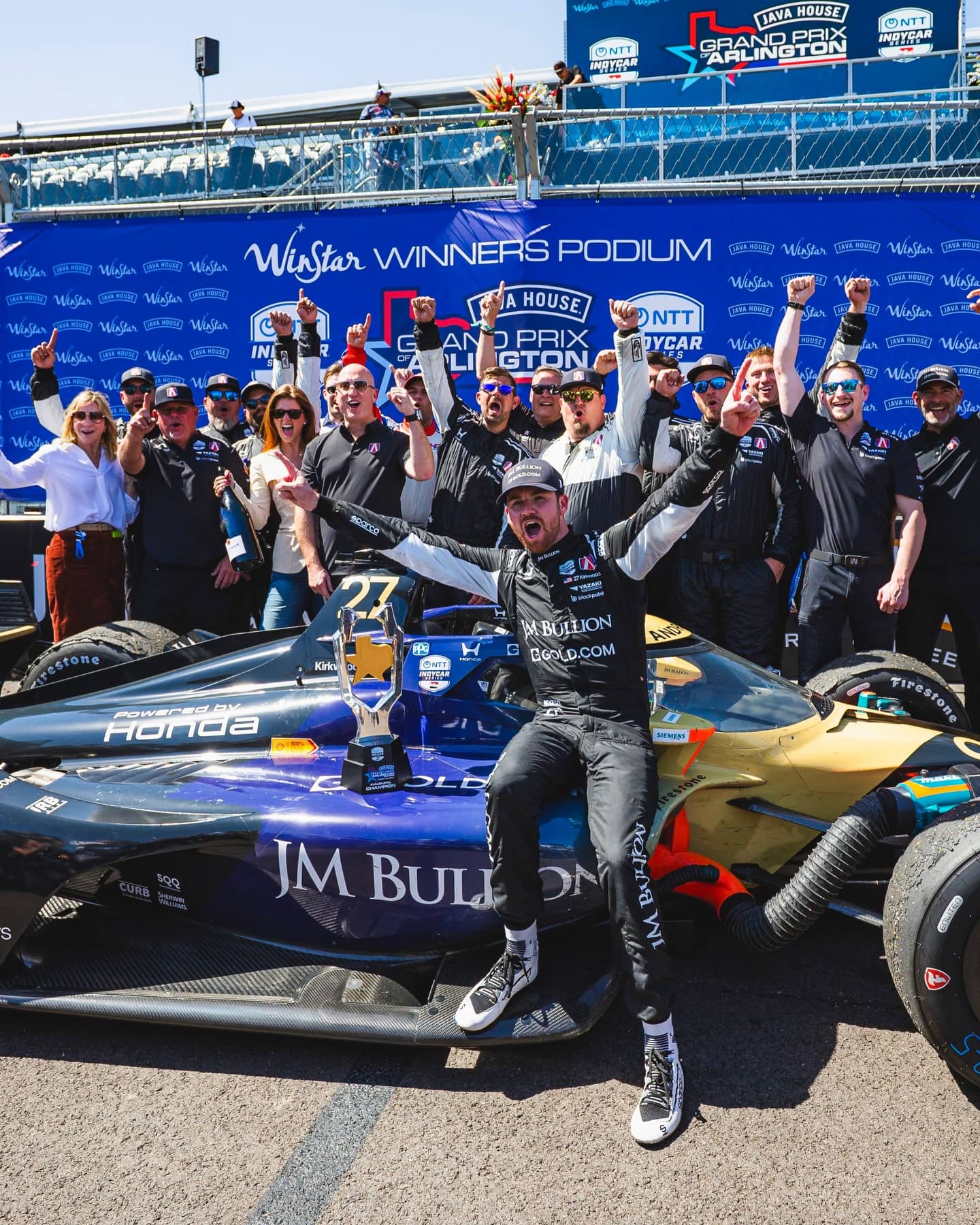 An Instagram post for INDYCAR