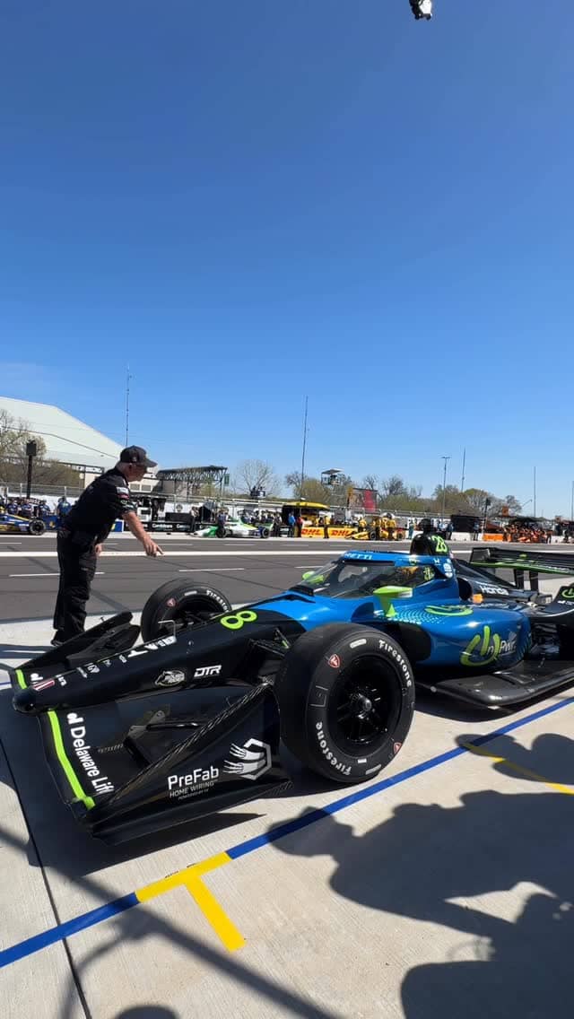 An Instagram post for INDYCAR