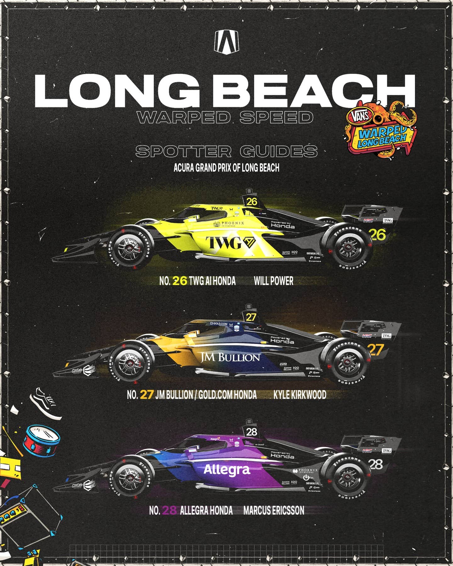 An Instagram post for INDYCAR