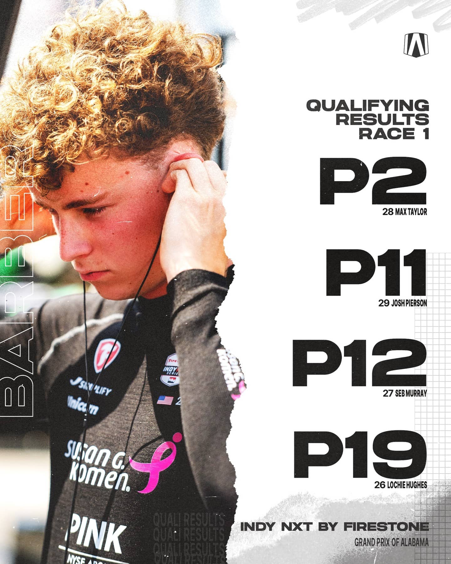 An Instagram post for INDYCAR