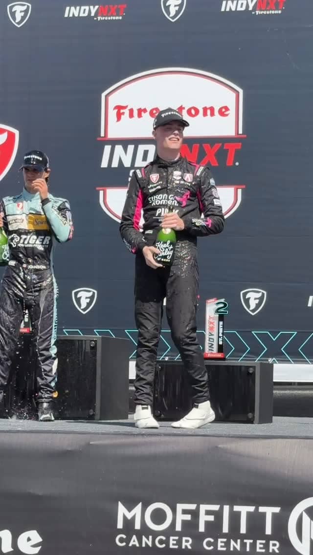 An Instagram post for INDYCAR