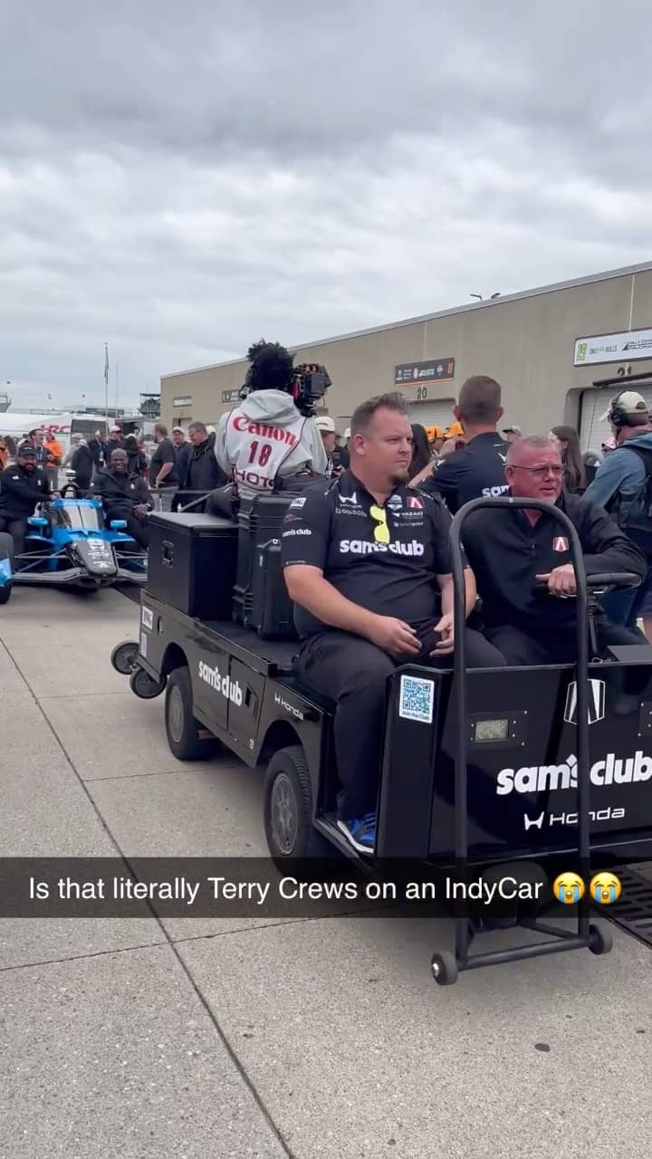 An Instagram post for INDYCAR