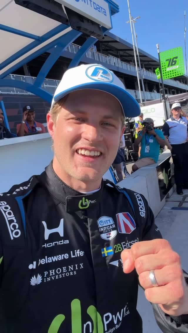 An Instagram post for INDYCAR