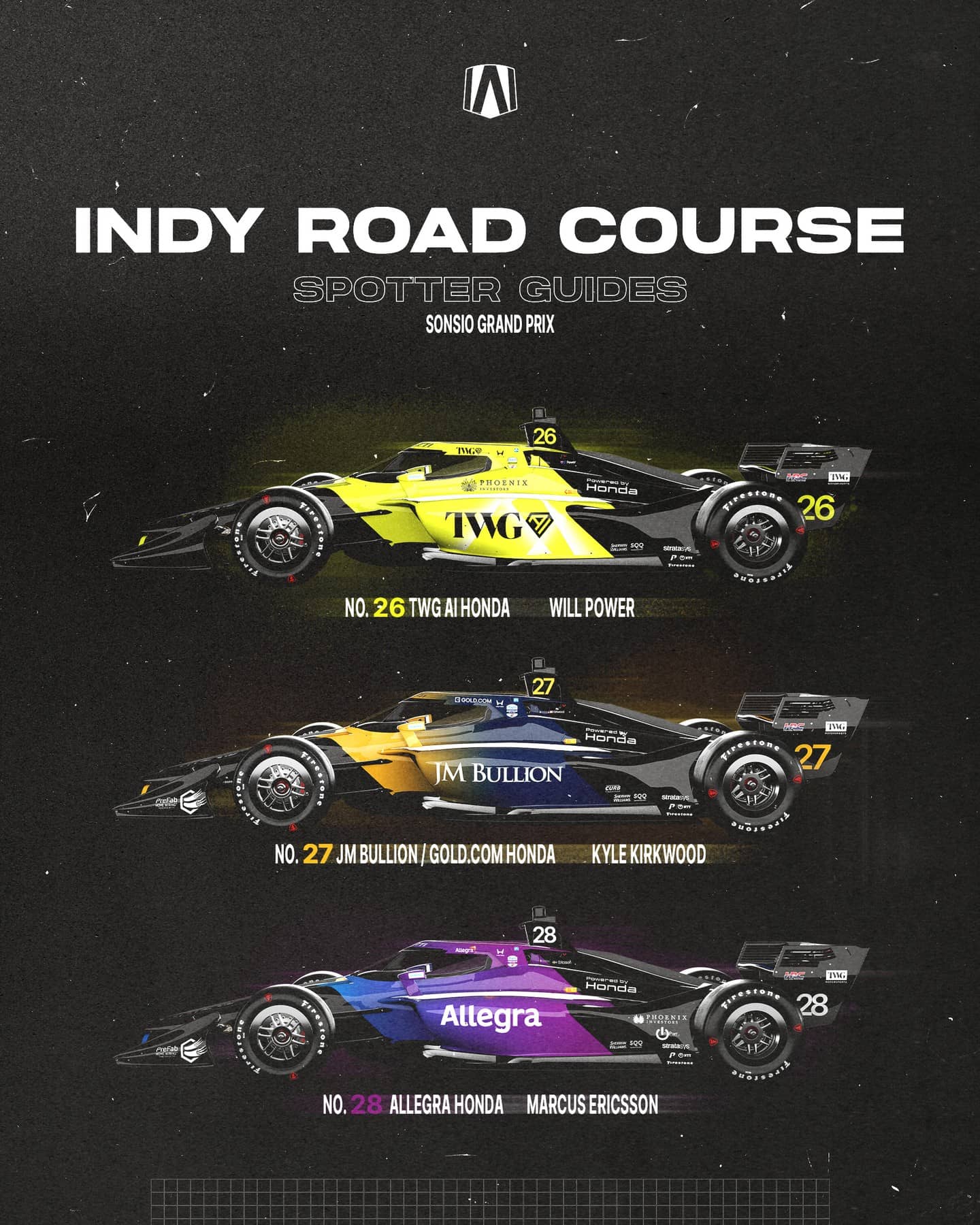 An Instagram post for INDYCAR