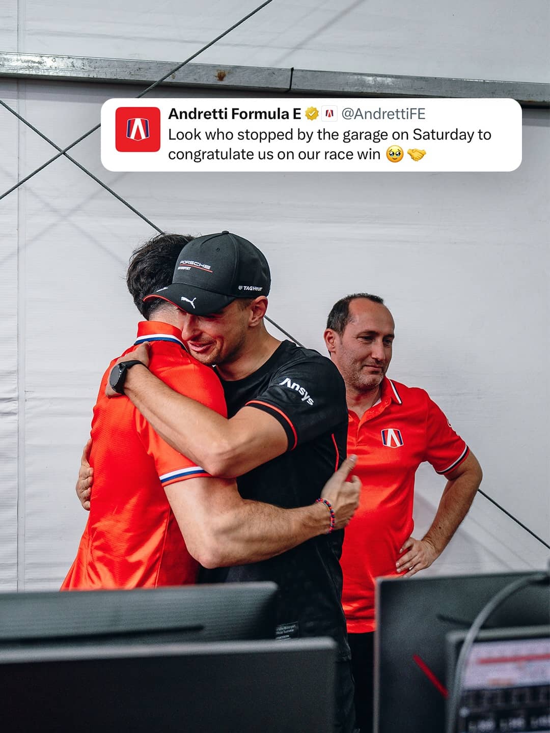 An Instagram post for Formula E
