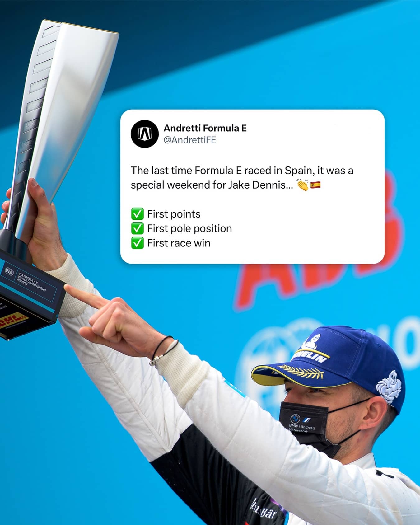 An Instagram post for FORMULA E