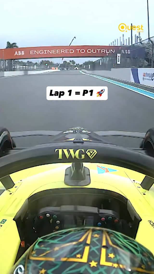 An Instagram post for FORMULA E