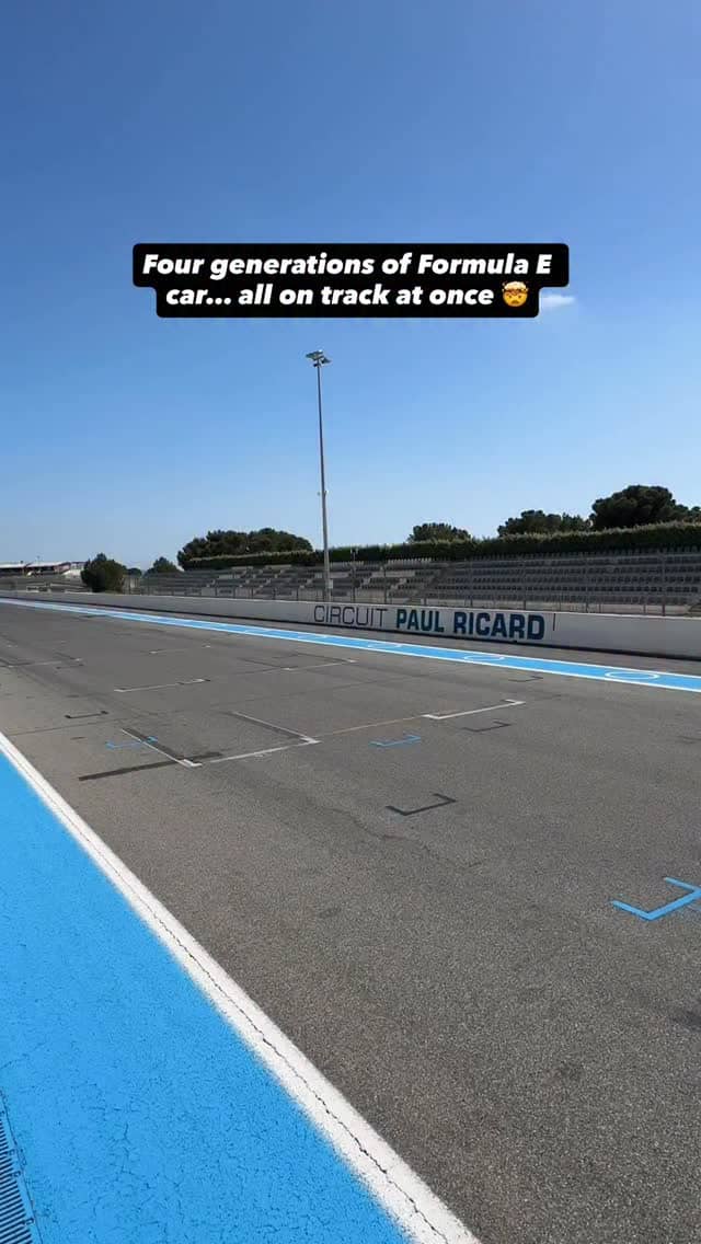 An Instagram post for FORMULA E